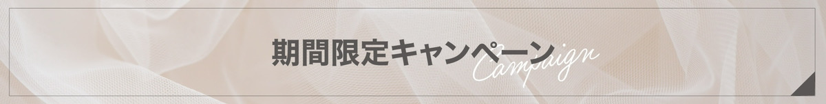 期間限定キャンペーン