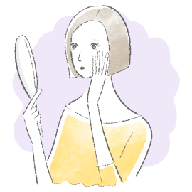 メイクしていても夕方には眉がない!